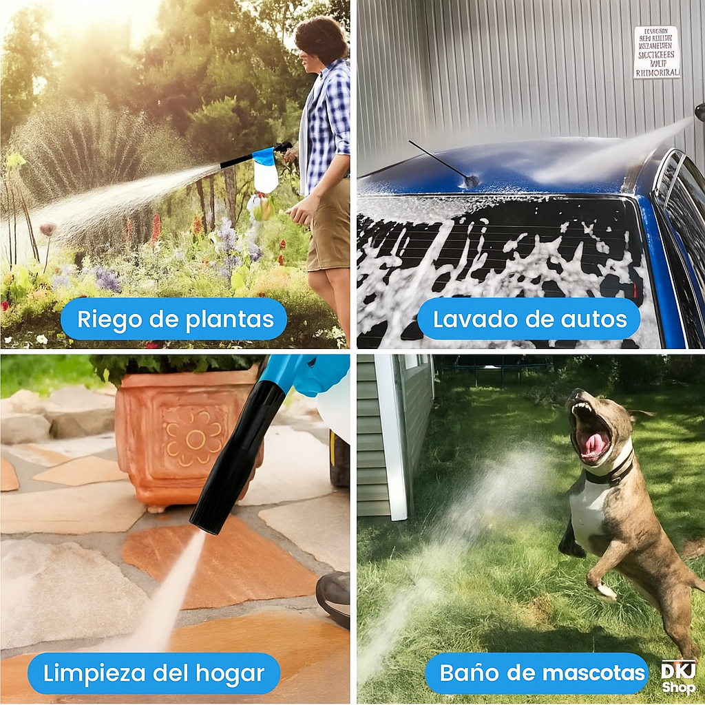 Carwash Cannon Pistola Espumadora para Autos – Limpieza Profunda y Rápida